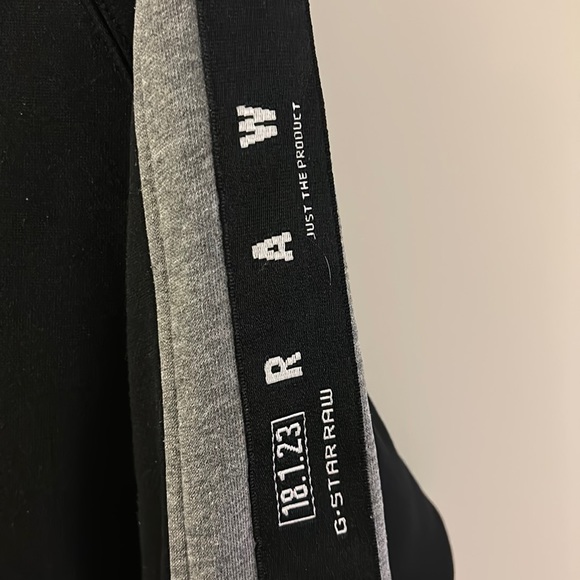 Men’s size XL black G-Star Raw crew neck sweater - Picture 2 of 4